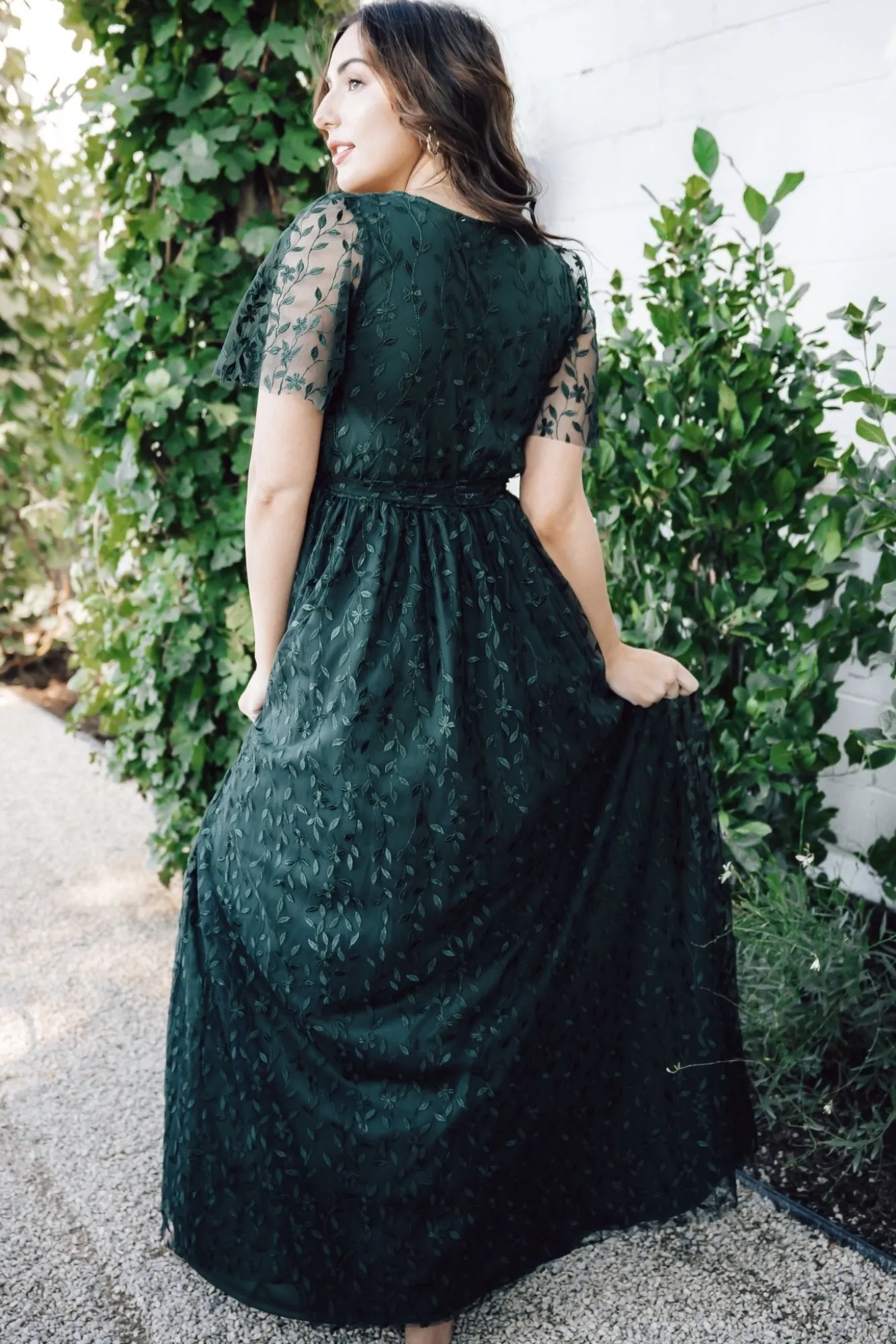 Baltic Born Marseille Embossed Maxi Dress |