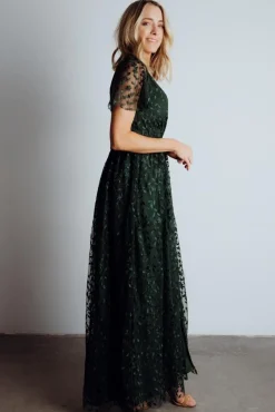 Baltic Born Marseille Embossed Maxi Dress |