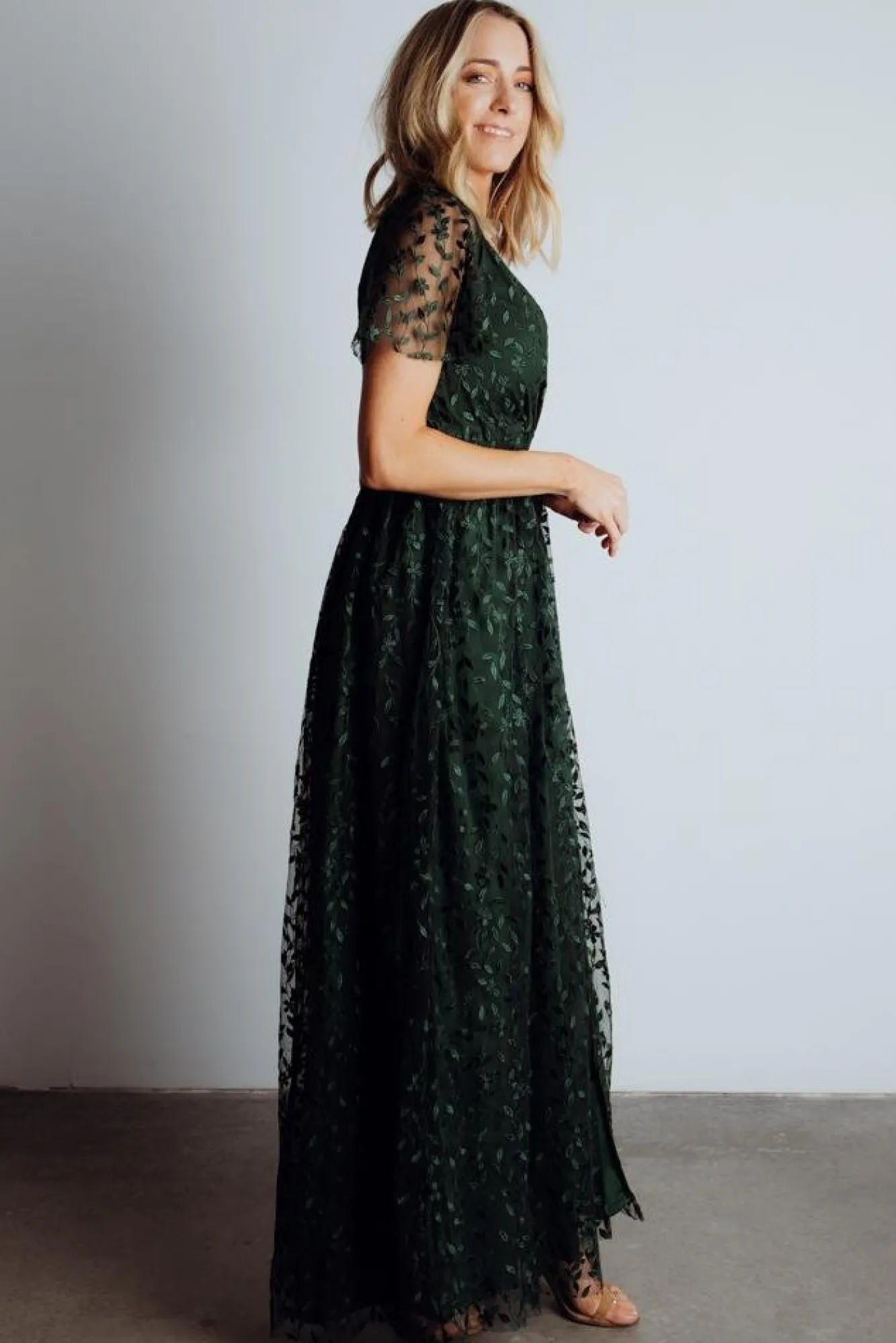 Baltic Born Marseille Embossed Maxi Dress |