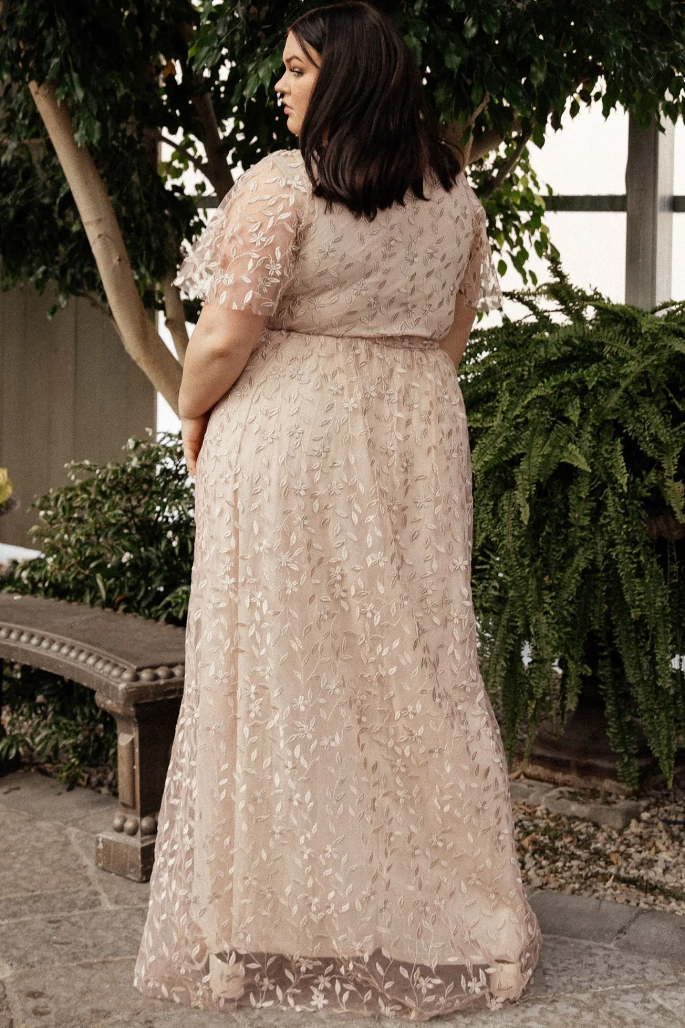 Baltic Born Marseille Embossed Maxi Dress |