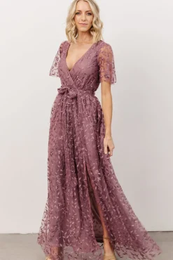 Baltic Born Marseille Embossed Maxi Dress |