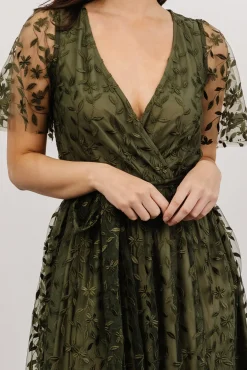 Baltic Born Marseille Embossed Maxi Dress |