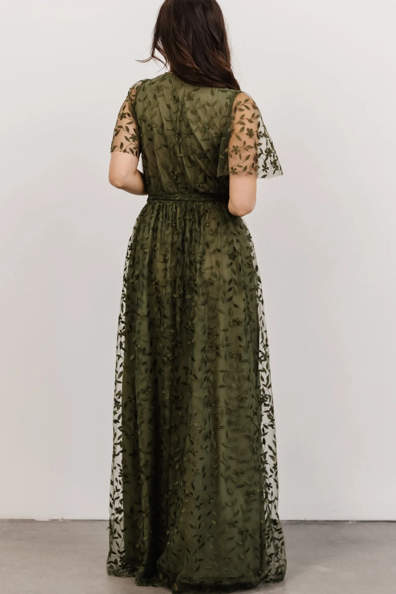 Baltic Born Marseille Embossed Maxi Dress |