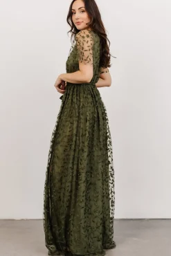 Baltic Born Marseille Embossed Maxi Dress |