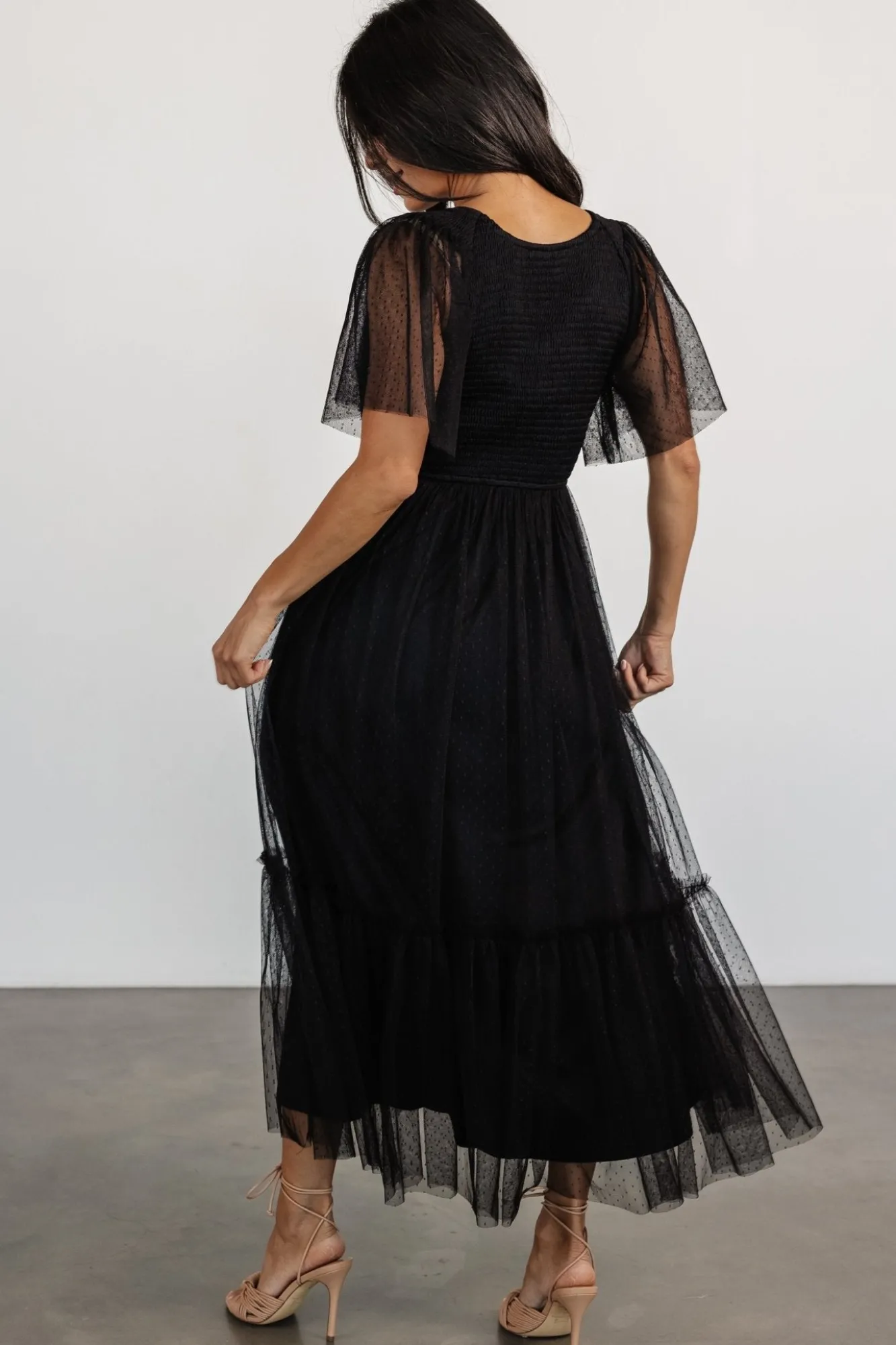 Baltic Born Martha Smocked Tulle Dress |
