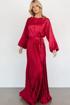 Baltic Born Marva Pleated Maxi Dress |