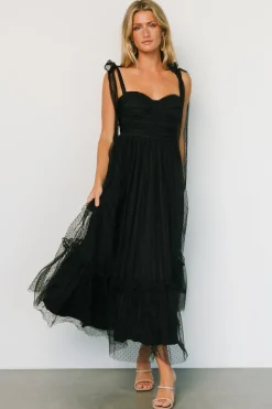 Baltic Born Mavani Swiss Dot Tulle Maxi Dress |