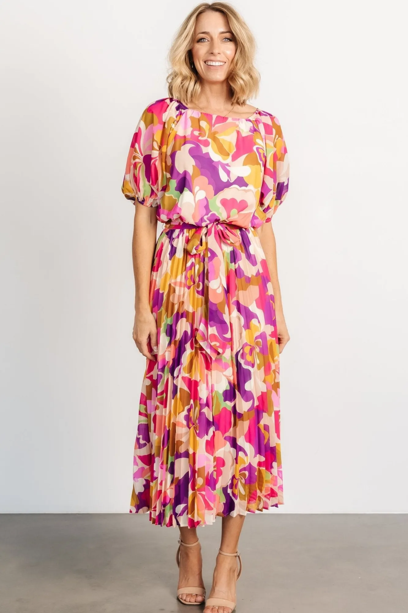 Baltic Born Maven Midi Dress | Multi Print