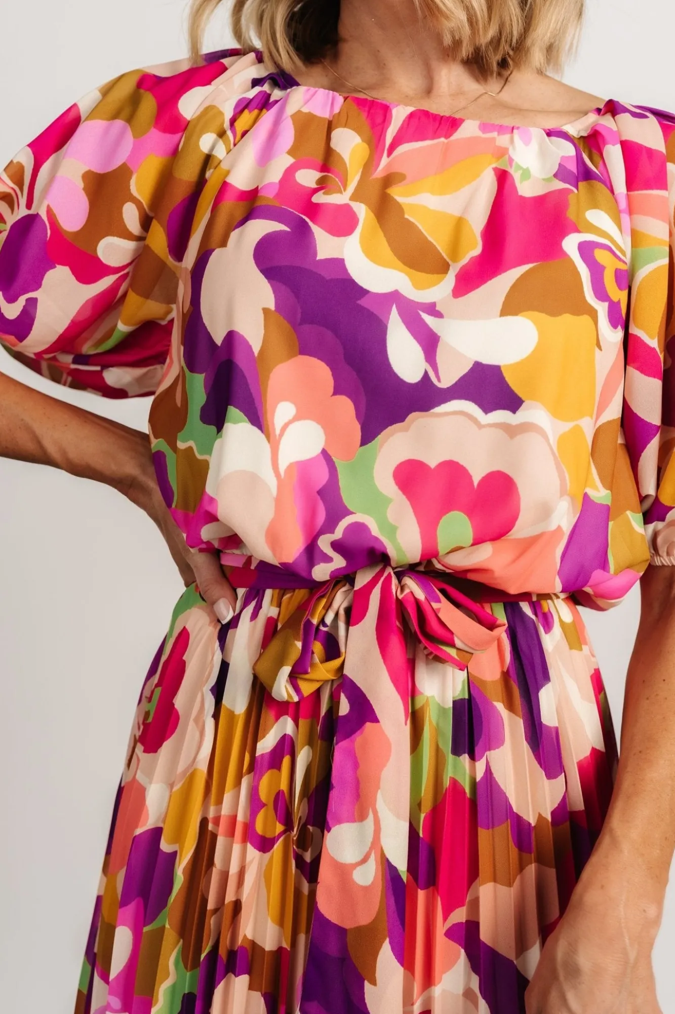 Baltic Born Maven Midi Dress | Multi Print