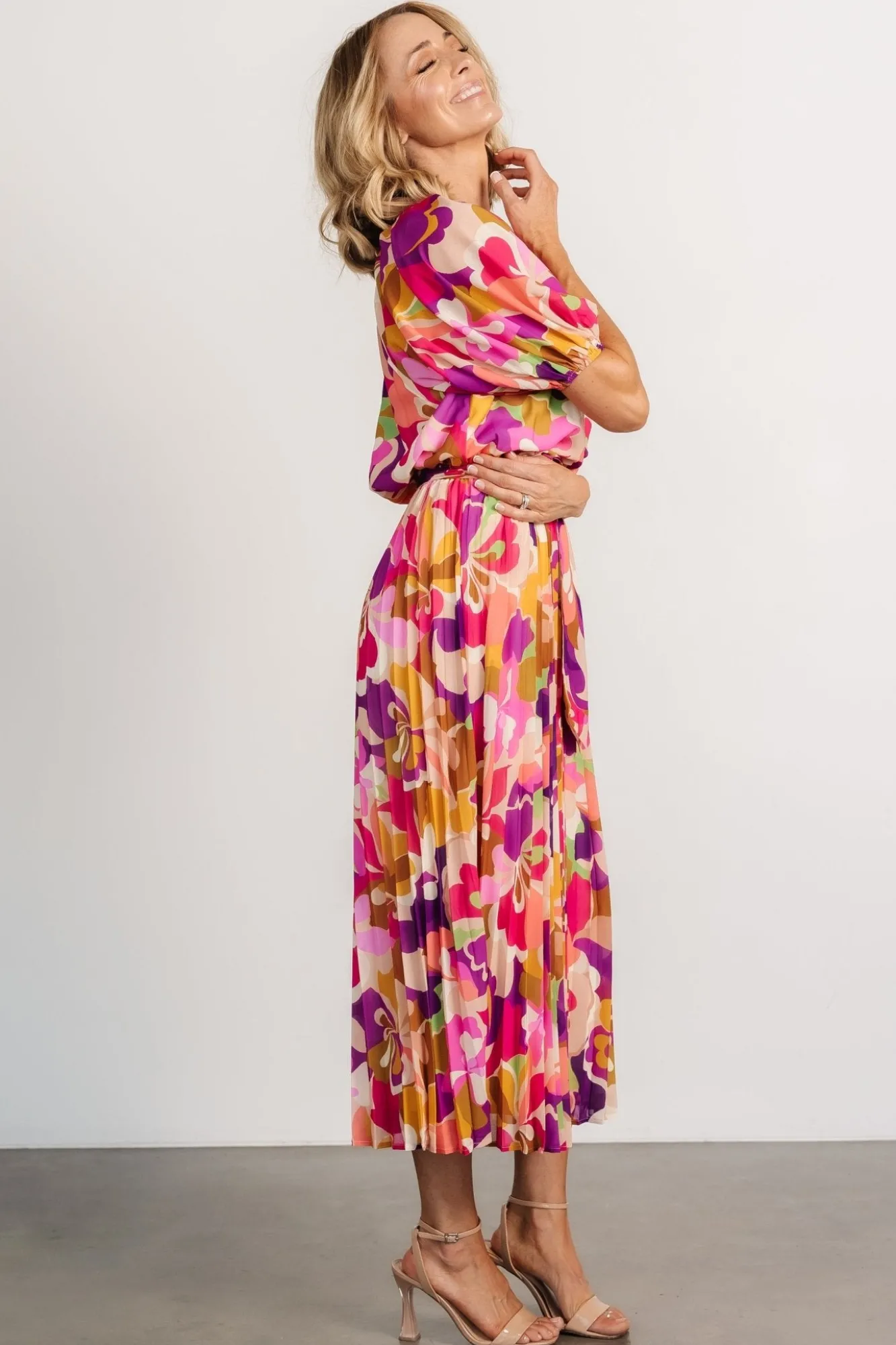 Baltic Born Maven Midi Dress | Multi Print