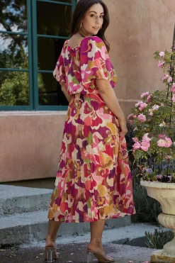 Baltic Born Maven Midi Dress | Multi Print