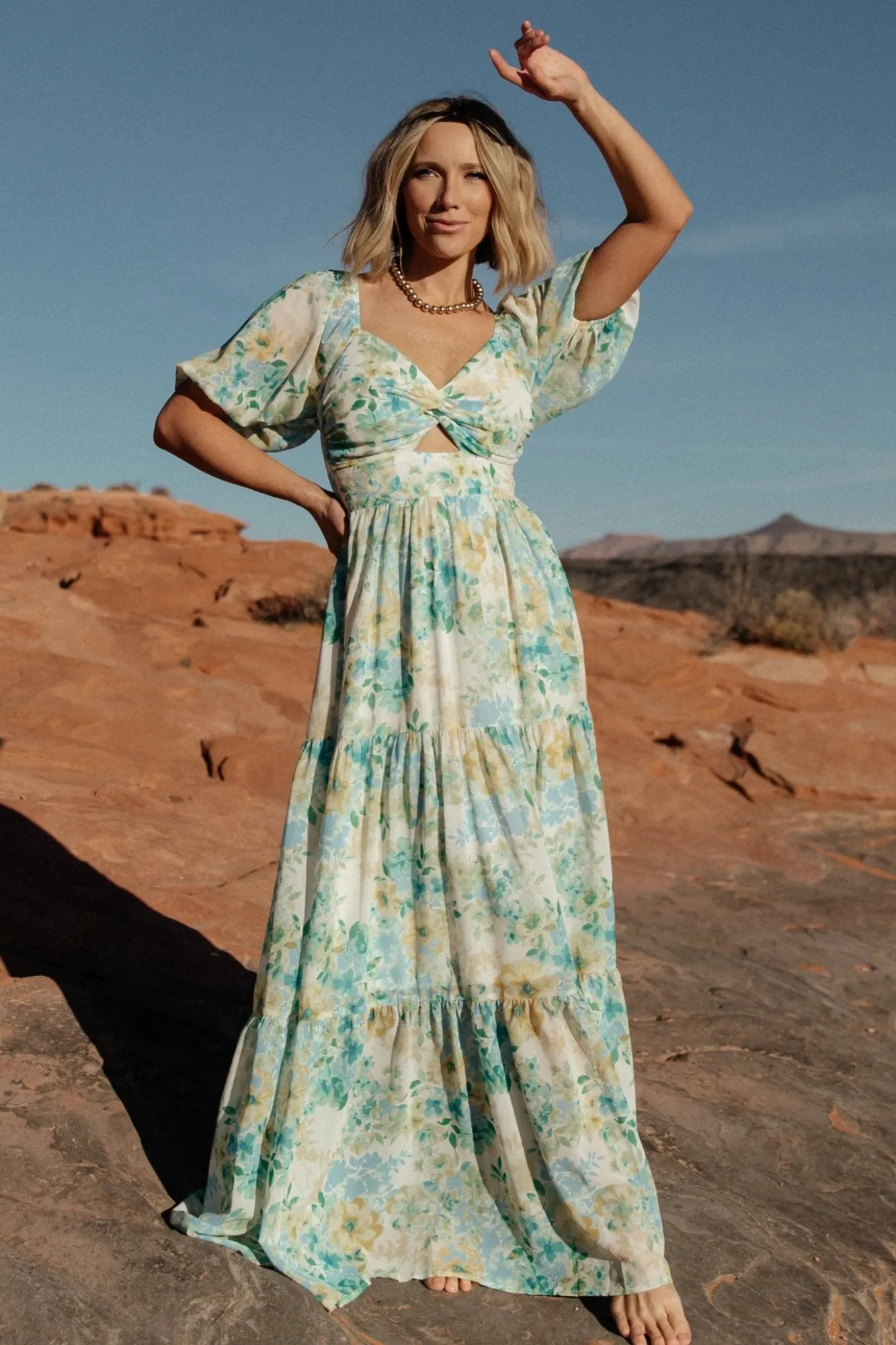 Baltic Born Maya Maxi Dress | Garden Multi