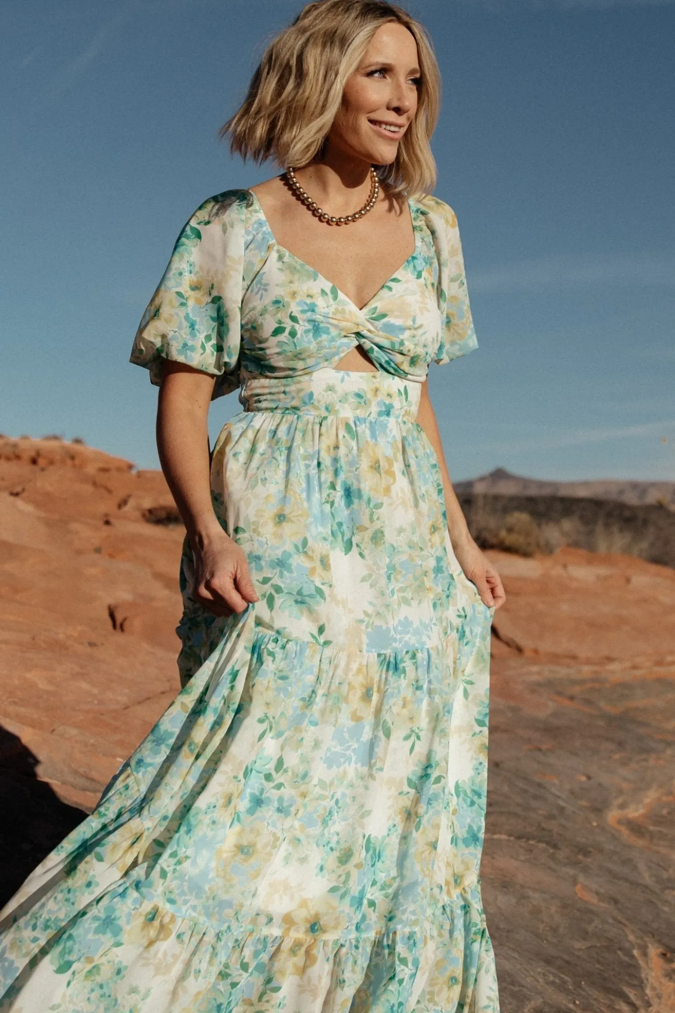 Baltic Born Maya Maxi Dress | Garden Multi