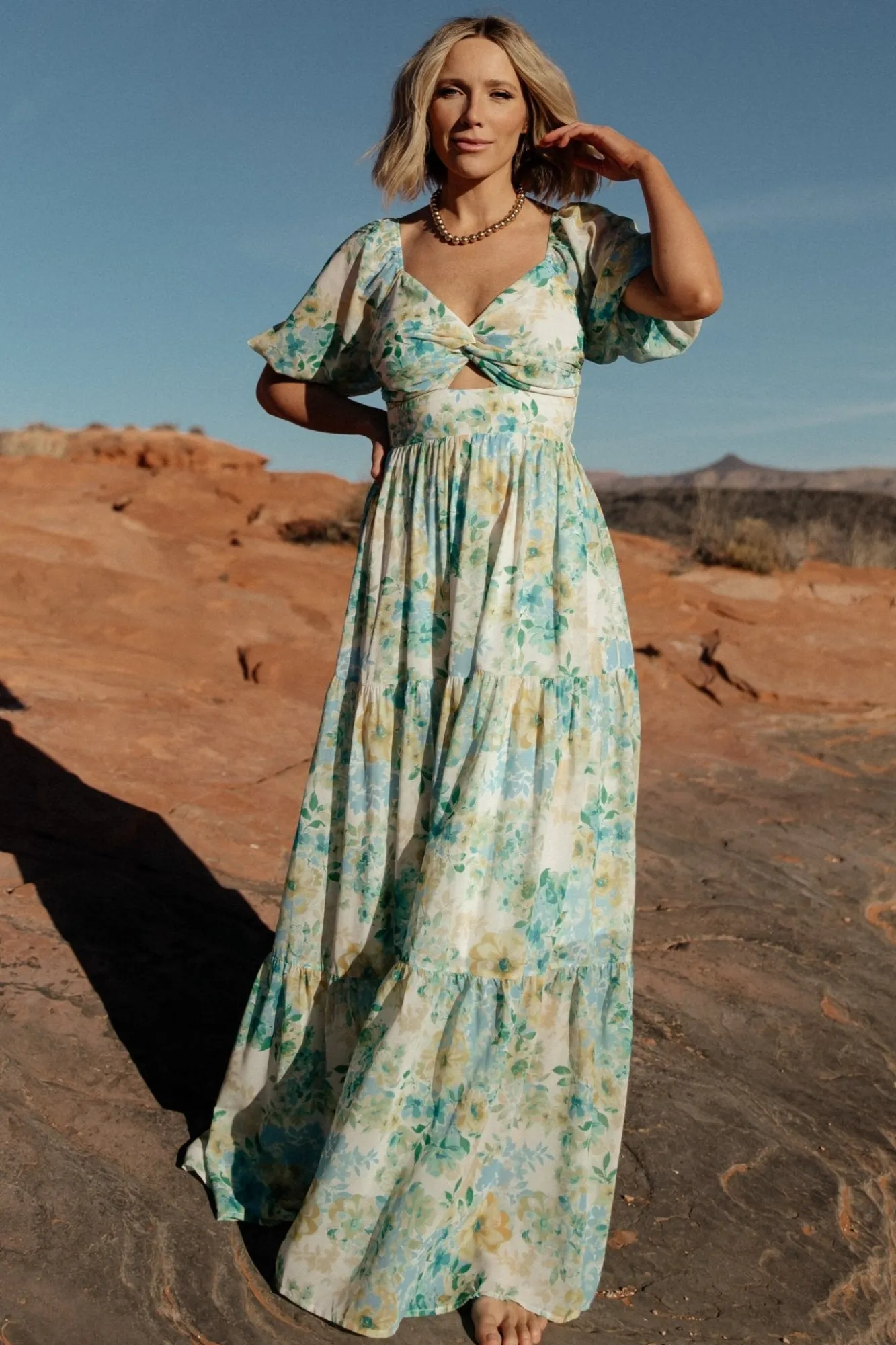Baltic Born Maya Maxi Dress | Garden Multi