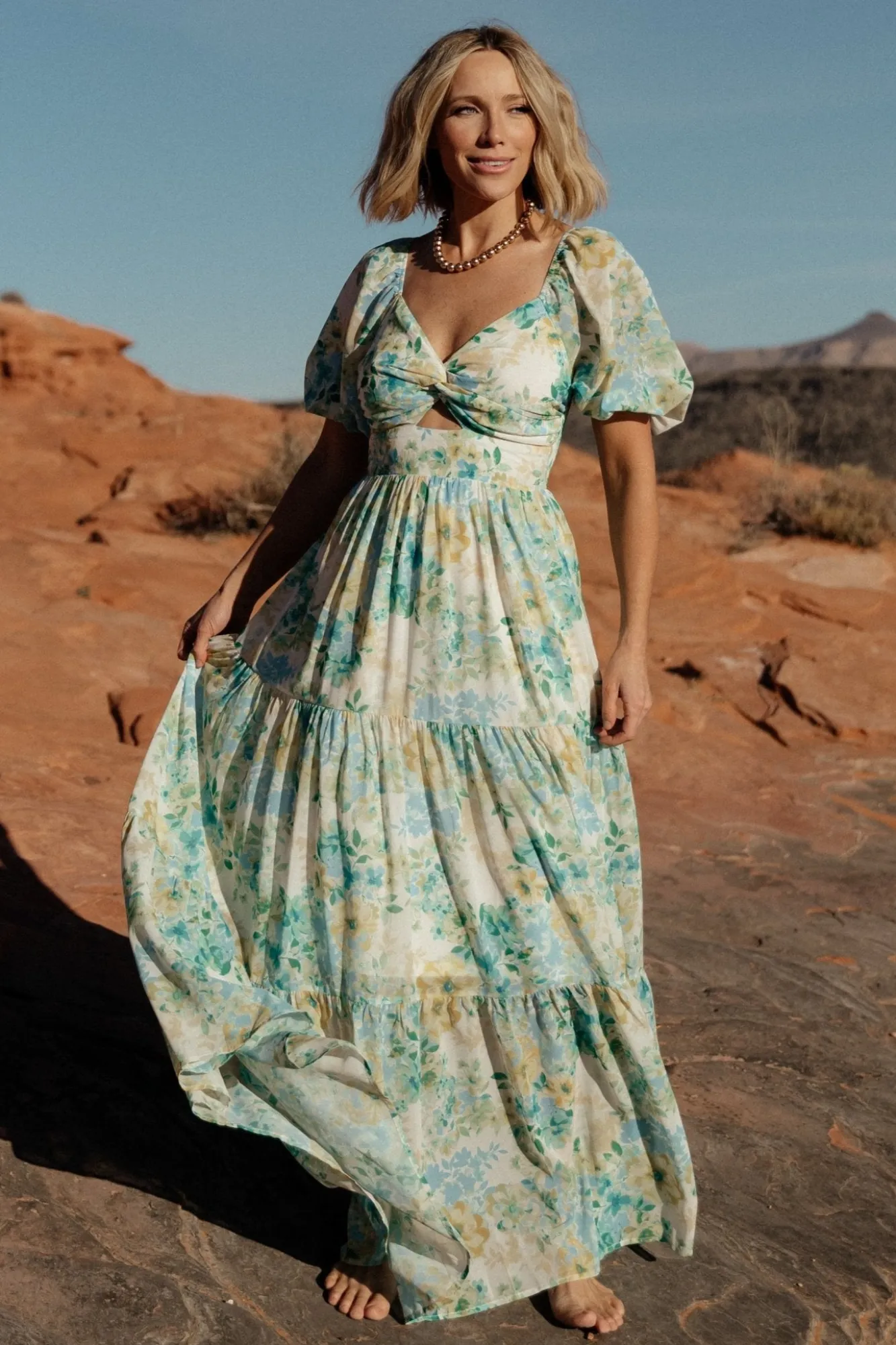 Baltic Born Maya Maxi Dress | Garden Multi