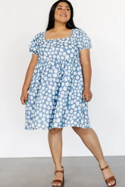 Baltic Born McKell Mini Dress | Chambray Floral