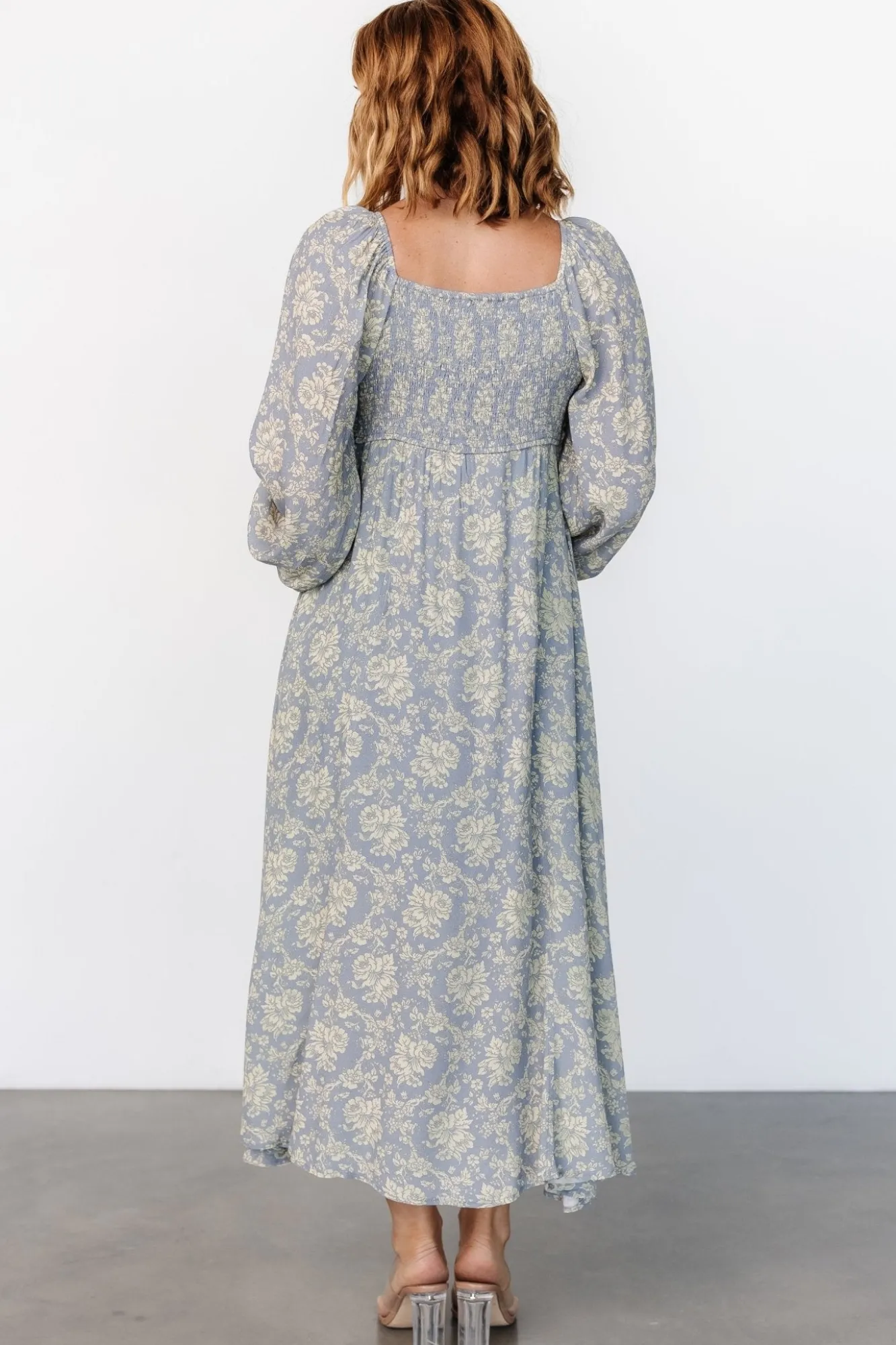 Baltic Born McKinney Dress | Blue + Vintage Cream Floral
