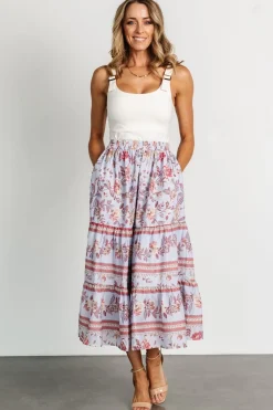 Baltic Born Meg Skirt | Periwinkle Multi