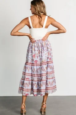 Baltic Born Meg Skirt | Periwinkle Multi