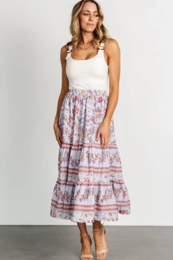 Baltic Born Meg Skirt | Periwinkle Multi