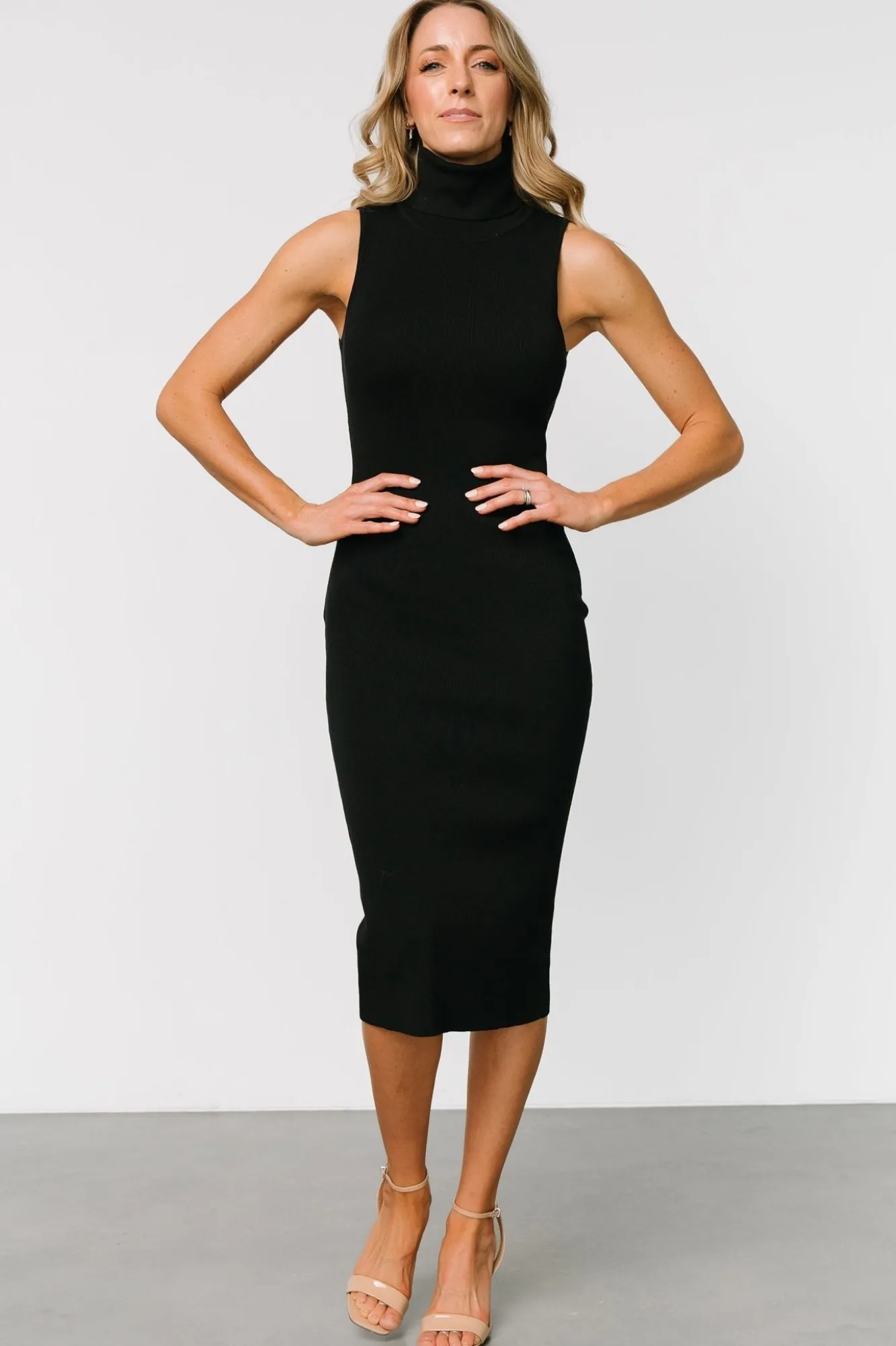 Baltic Born Melbourne Turtleneck Midi Dress |