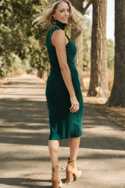 Baltic Born Melbourne Turtleneck Midi Dress |