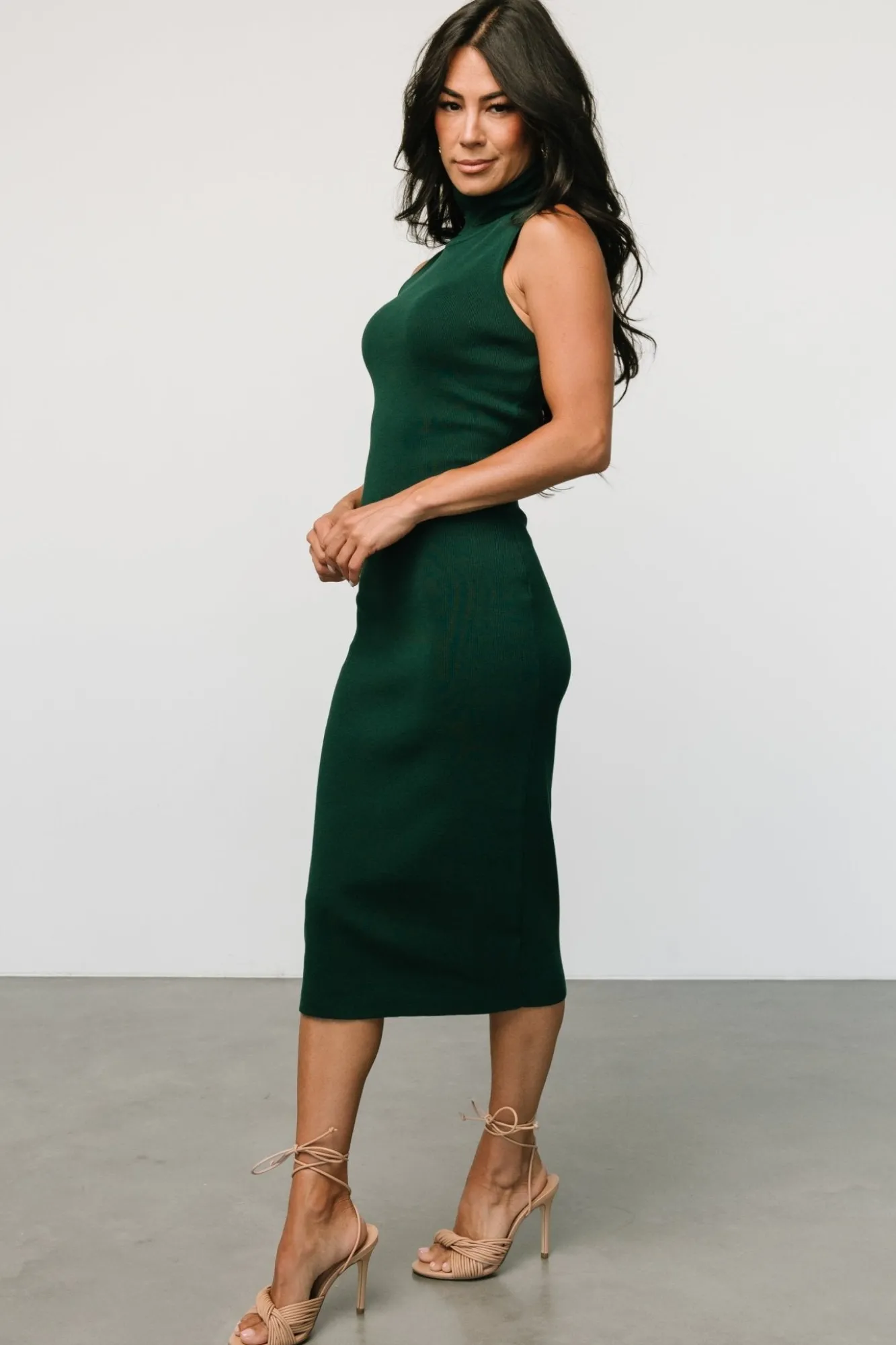 Baltic Born Melbourne Turtleneck Midi Dress |