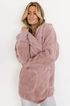 Baltic Born Melrose Teddy Jacket | Dusty Lilac