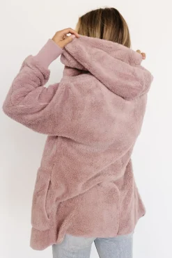 Baltic Born Melrose Teddy Jacket | Dusty Lilac
