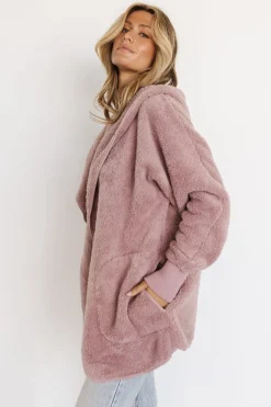 Baltic Born Melrose Teddy Jacket | Dusty Lilac