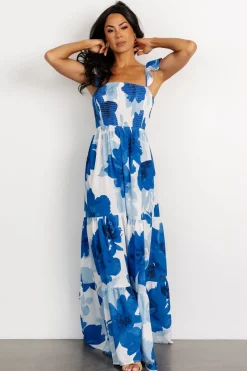 Baltic Born Mikaela Maxi Dress | Blue Floral