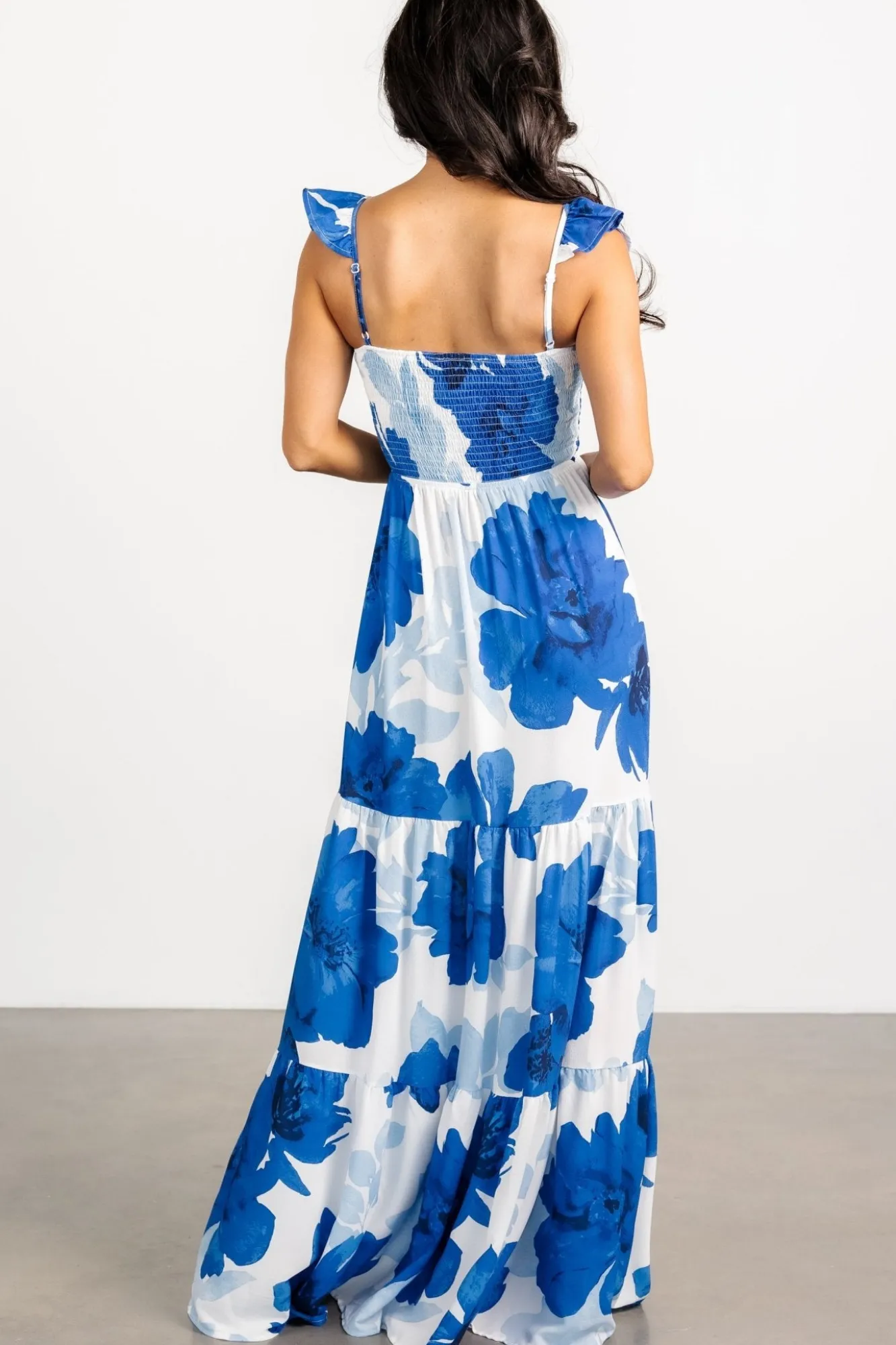 Baltic Born Mikaela Maxi Dress | Blue Floral