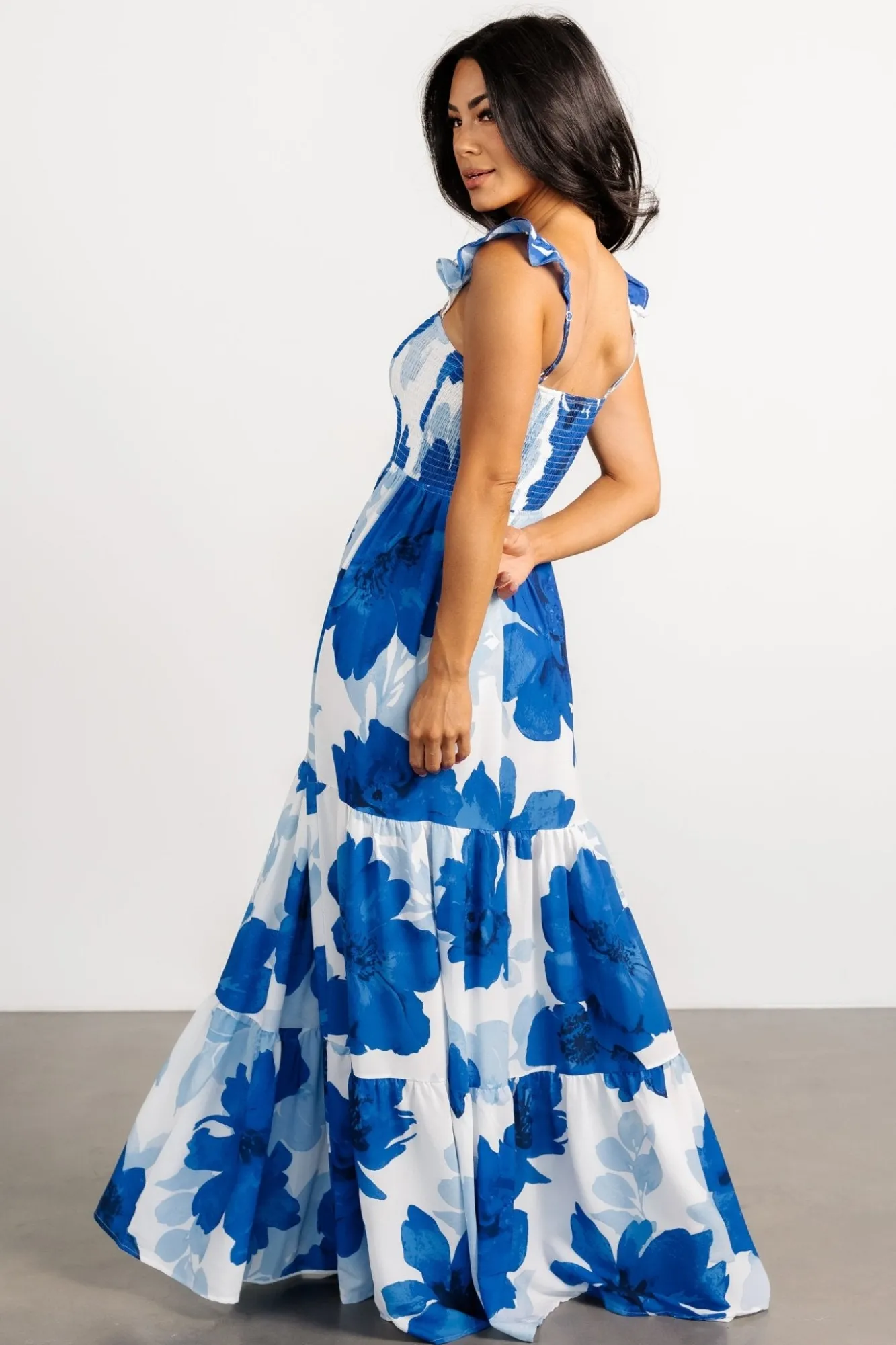 Baltic Born Mikaela Maxi Dress | Blue Floral