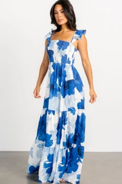 Baltic Born Mikaela Maxi Dress | Blue Floral