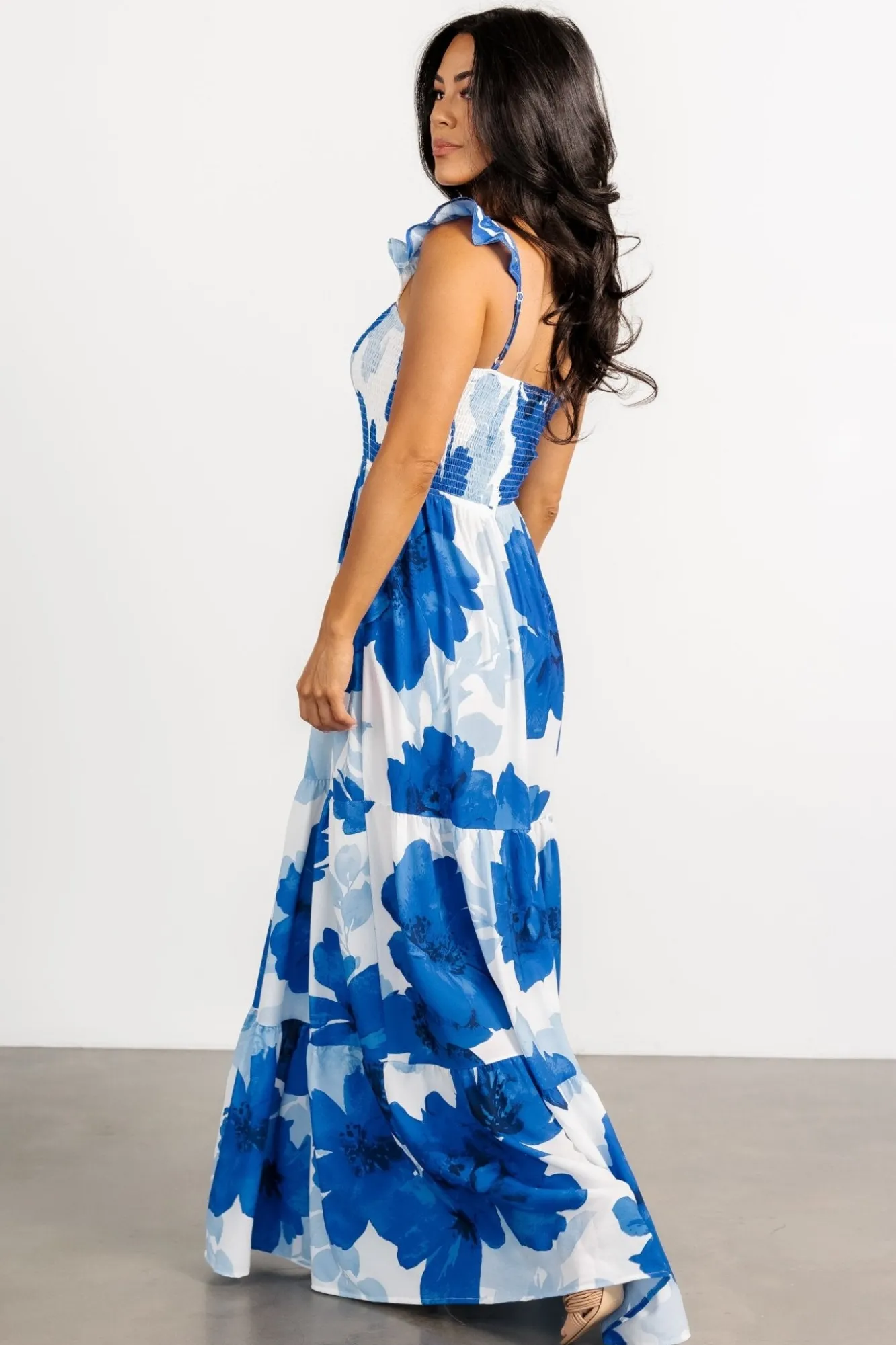 Baltic Born Mikaela Maxi Dress | Blue Floral