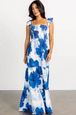 Baltic Born Mikaela Maxi Dress | Blue Floral