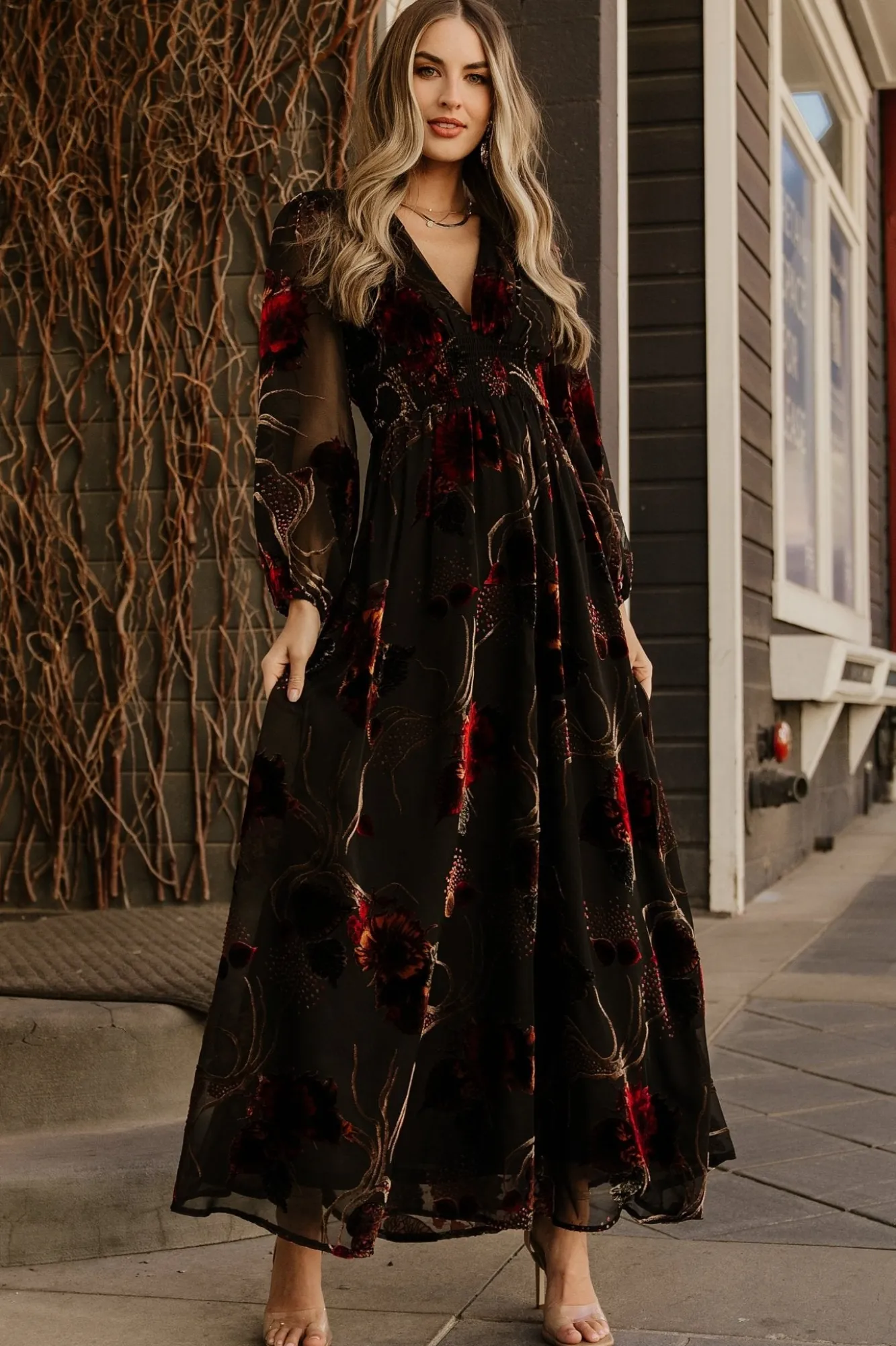 Baltic Born Mikla Maxi Dress | Black Multi