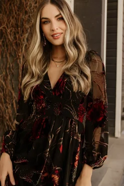 Baltic Born Mikla Maxi Dress | Black Multi