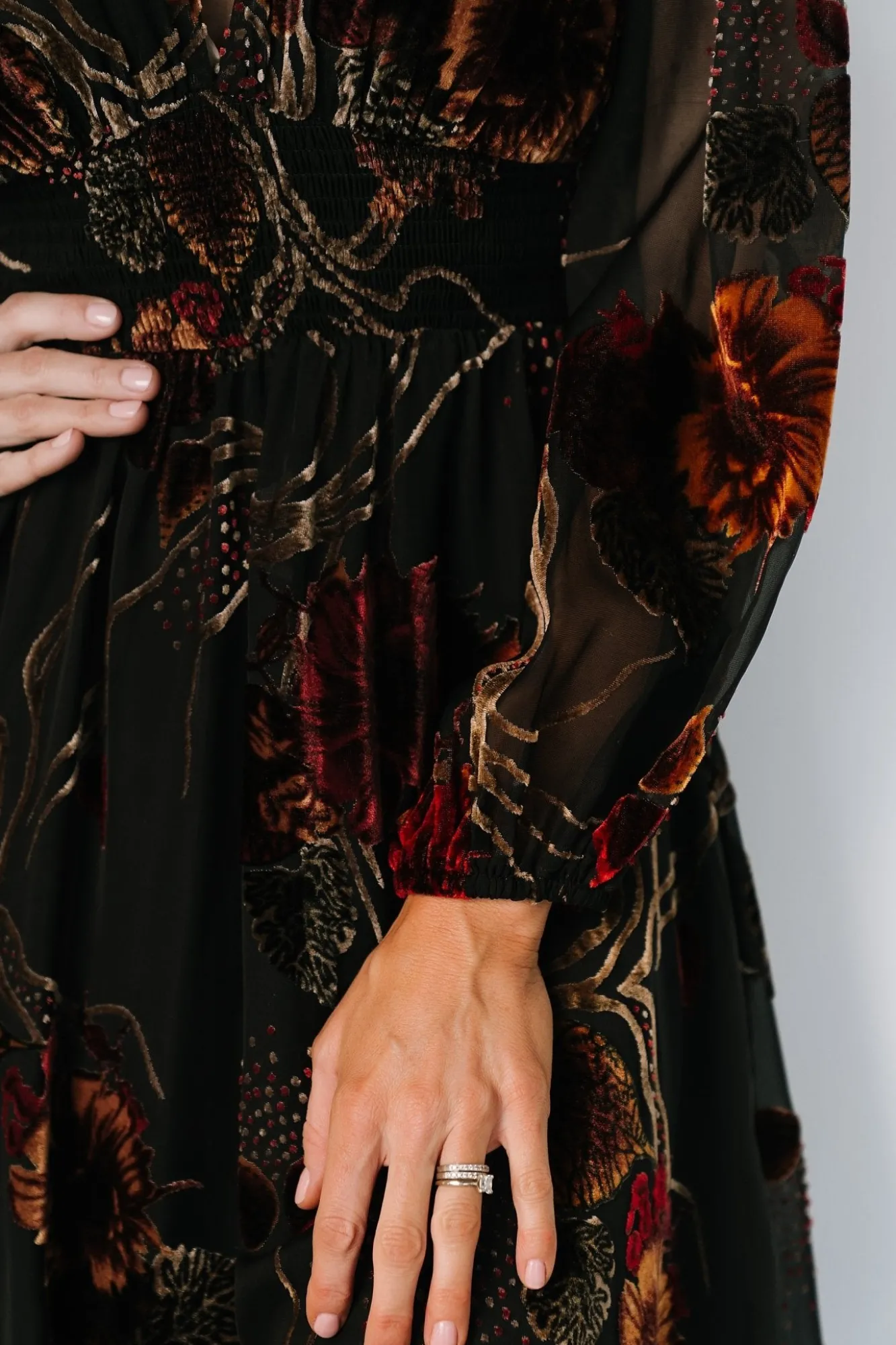 Baltic Born Mikla Maxi Dress | Black Multi