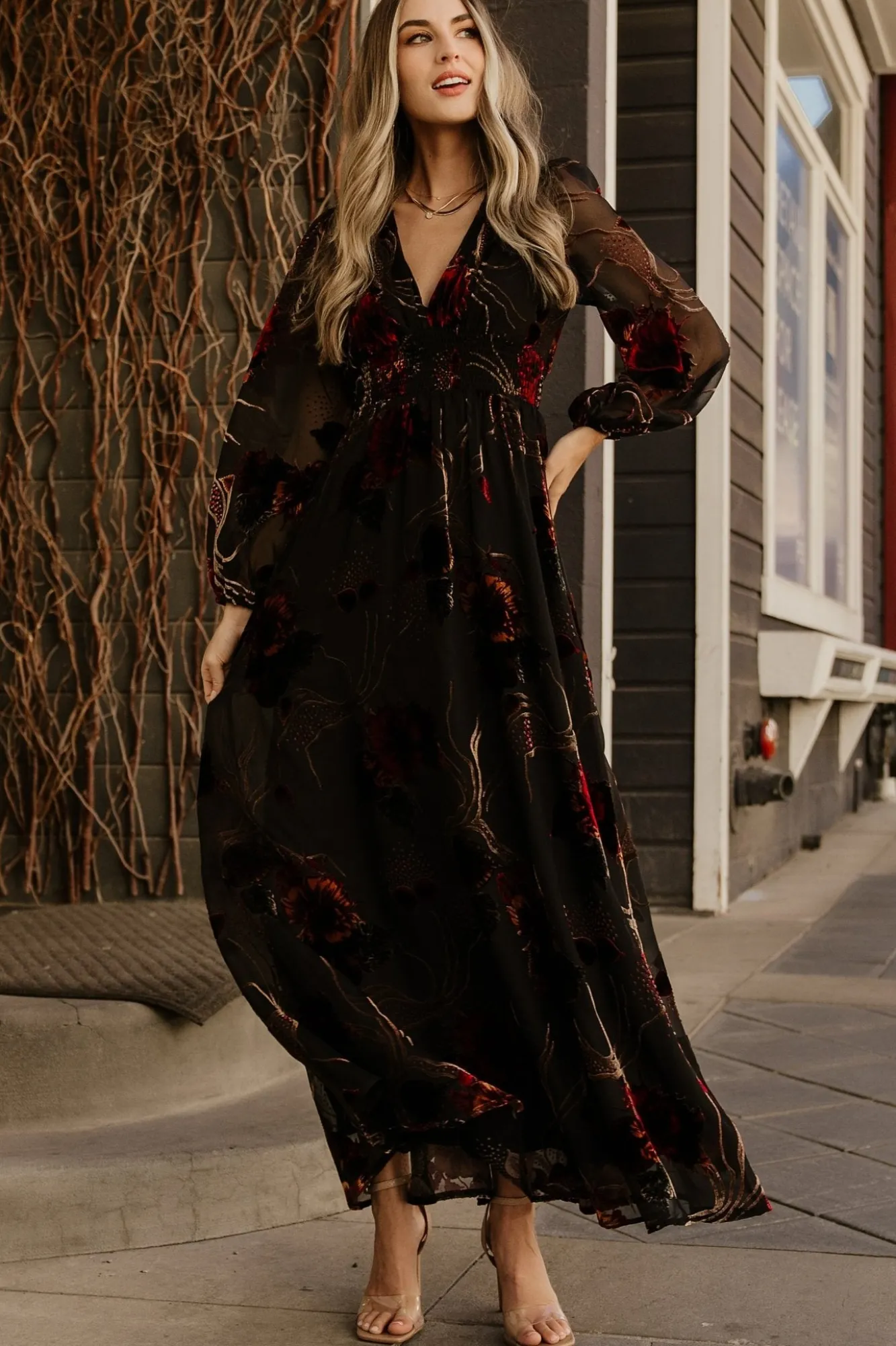 Baltic Born Mikla Maxi Dress | Black Multi