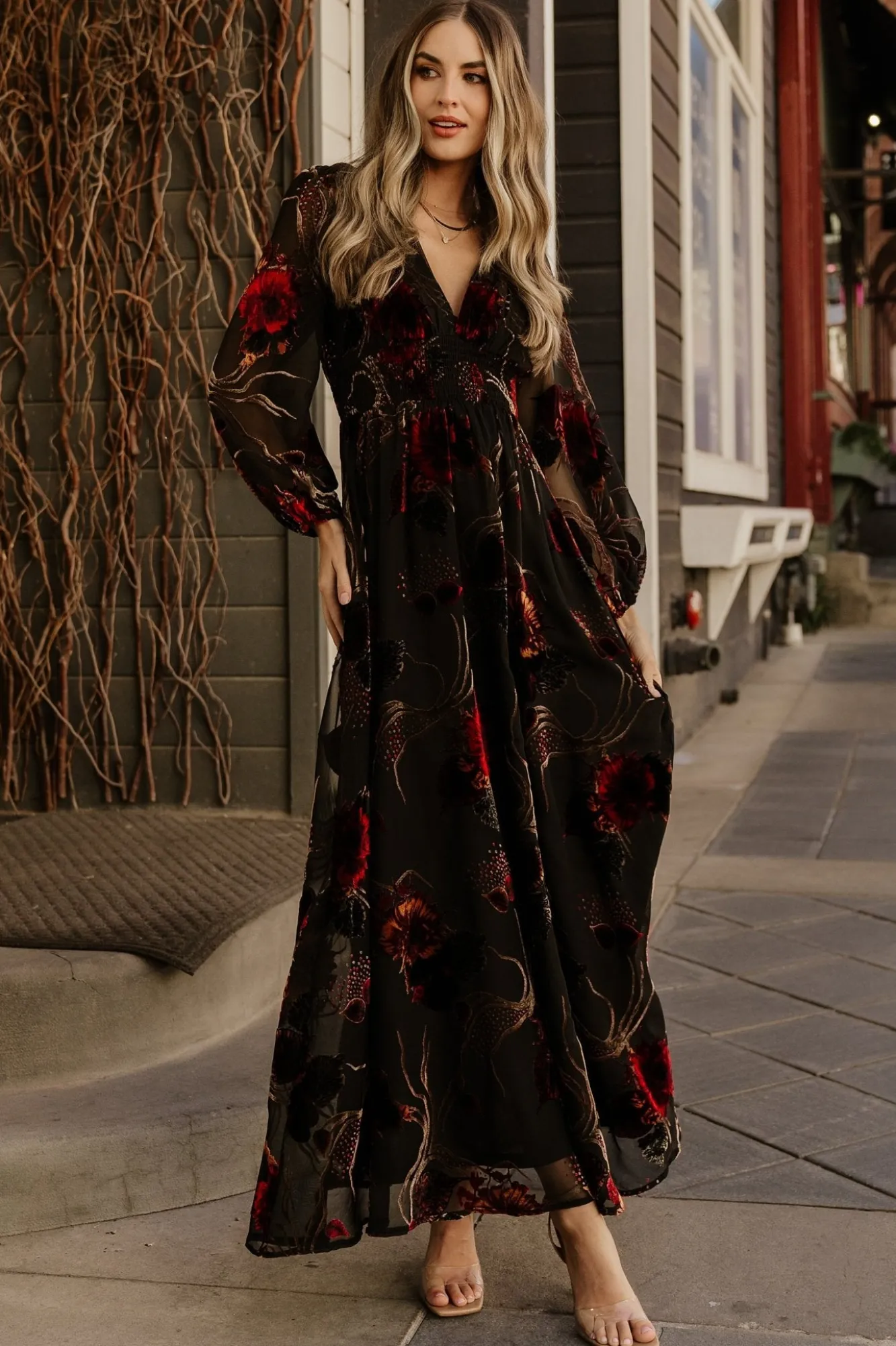 Baltic Born Mikla Maxi Dress | Black Multi