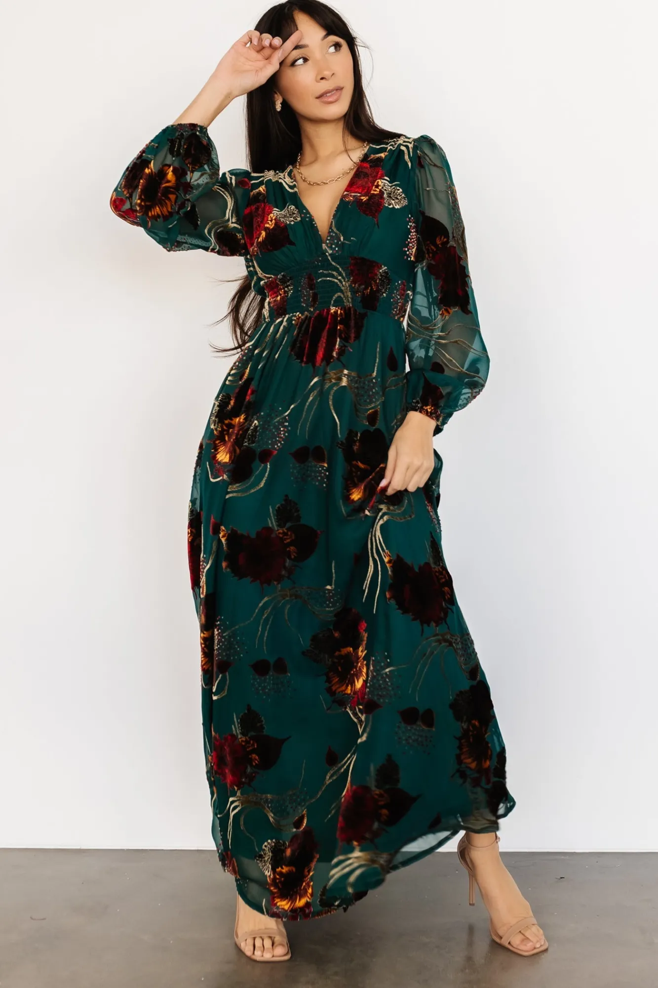 Baltic Born Mikla Maxi Dress | Jade Multi