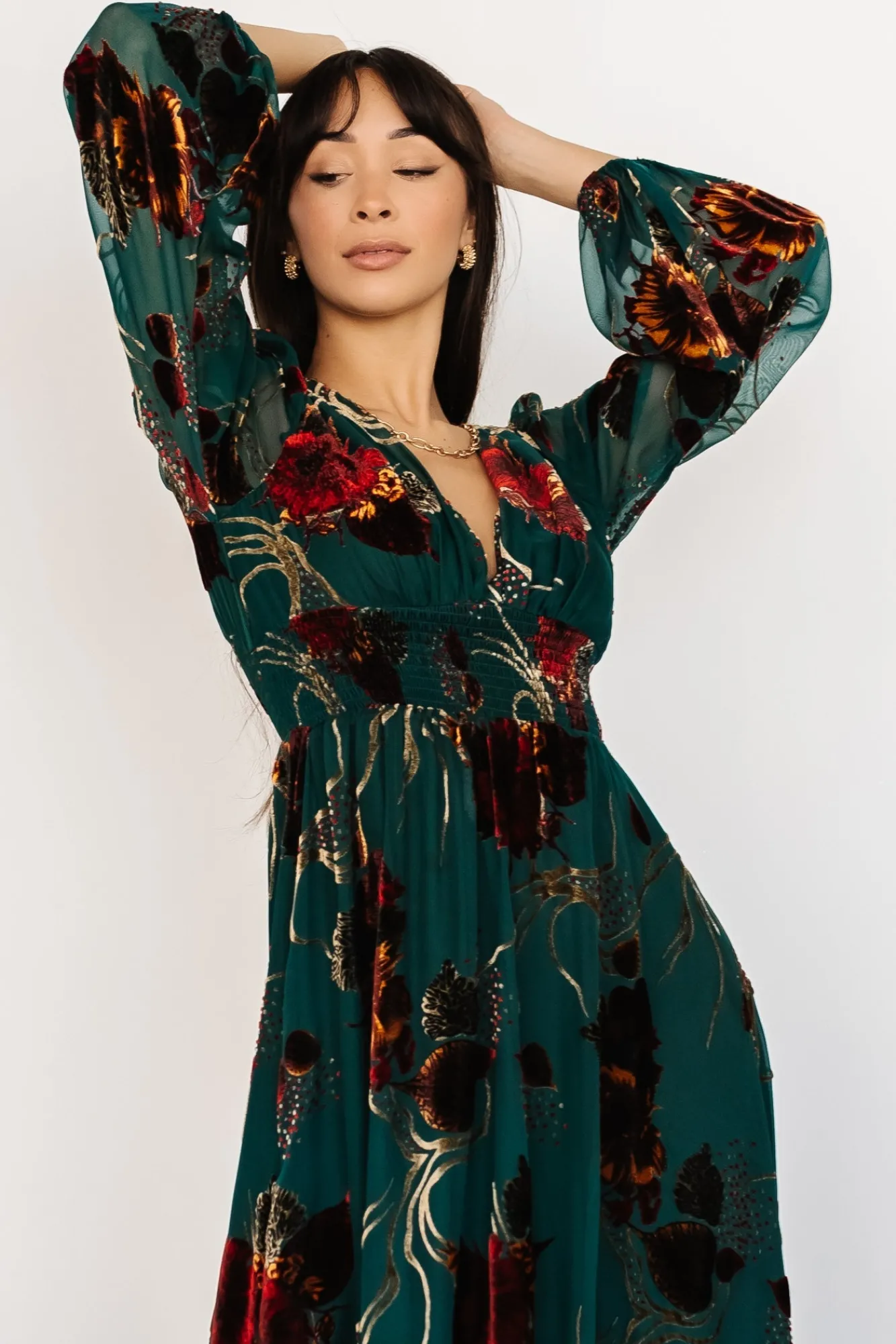 Baltic Born Mikla Maxi Dress | Jade Multi