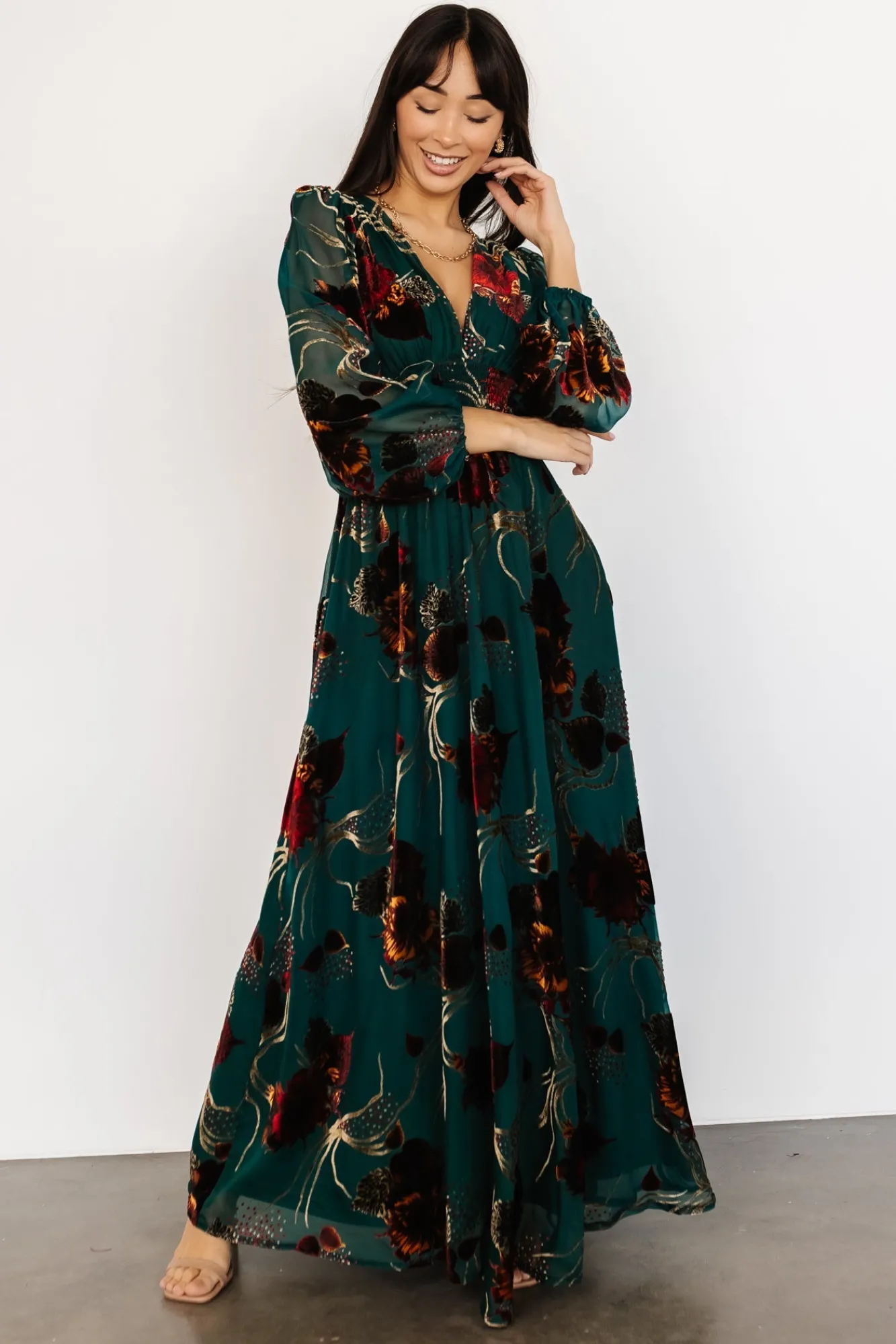 Baltic Born Mikla Maxi Dress | Jade Multi