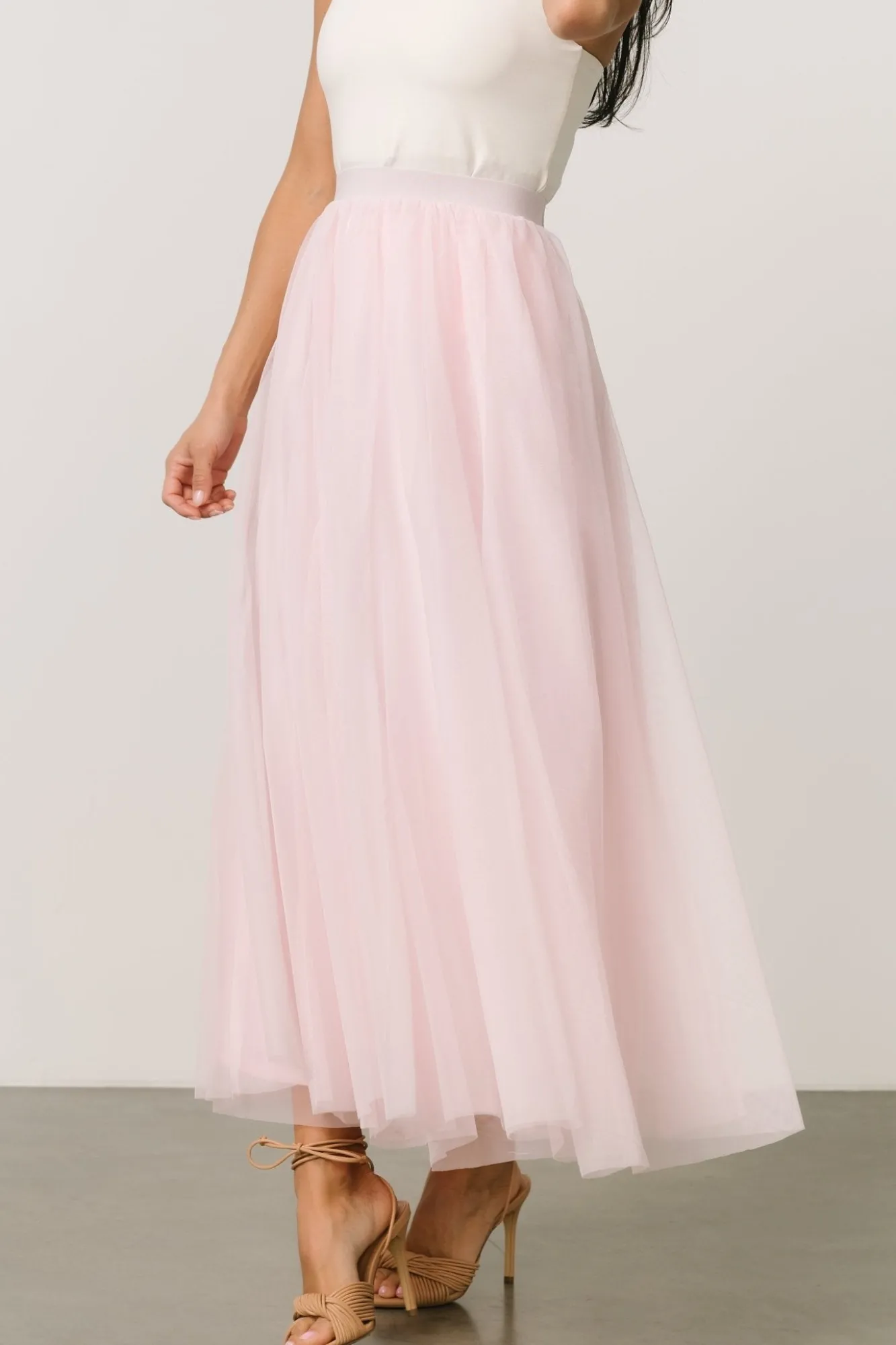 Baltic Born Mila Tulle Skirt | Rosy Pink