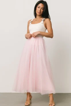 Baltic Born Mila Tulle Skirt | Rosy Pink