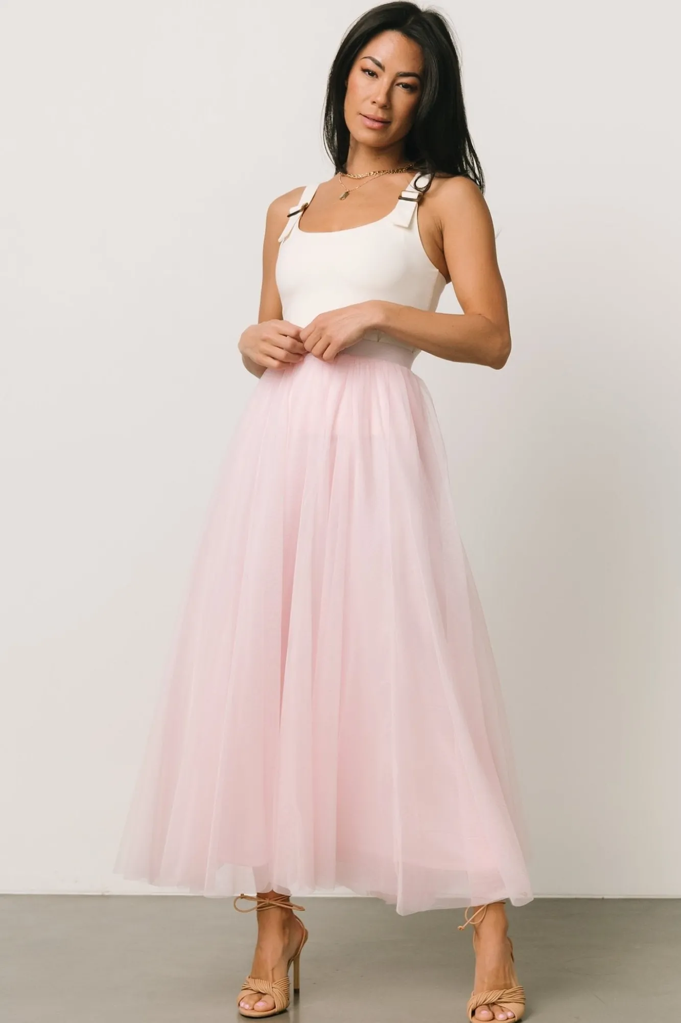Baltic Born Mila Tulle Skirt | Rosy Pink