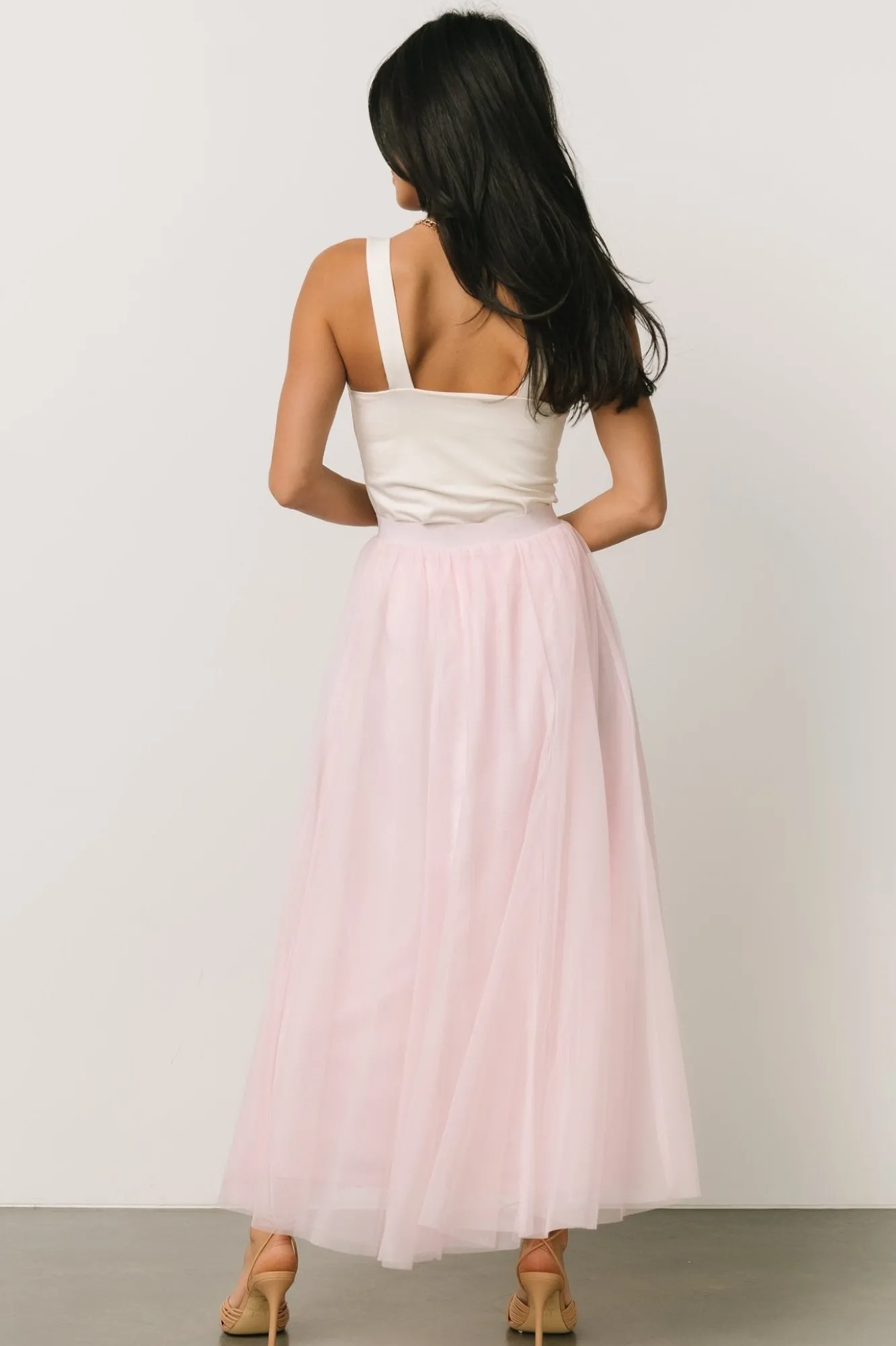 Baltic Born Mila Tulle Skirt | Rosy Pink
