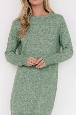 Baltic Born Miller Sweater Dress | Heather Green
