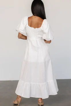 Baltic Born Millie Linen Dress | Off White